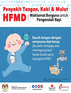 HFMD - Maklumat Berguna Untuk Pengendali Bayi